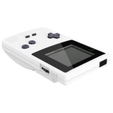 eXtremeRate IPS Ready Upgraded White GBC Replacement Shell Full Housing Cover w/ Buttons for Gameboy Color – Fit for GBC OSD IPS & Regular IPS & Standard LCD – Console & IPS Screen NOT Included - QCBP3008