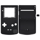 eXtremeRate IPS Ready Upgraded Black GBC Replacement Shell Full Housing Cover w/ Buttons for Gameboy Color – Fit for GBC OSD IPS & Regular IPS & Standard LCD – Console & IPS Screen NOT Included - QCBP3013