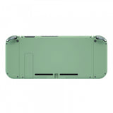 eXtremeRate Matcha Green Back Plate for NS Switch Console, NS Joycon Handheld Controller Housing with Colorful Buttons, DIY Replacement Shell for NS Switch - QP322