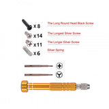 eXtremeRate Red D-pad ABXY Keys SR SL L R ZR ZL Trigger Buttons Springs, Replacement Full Set Buttons Fix Kits for NS Switch Joycon & OLED JoyCon (D-pad ONLY Fits for eXtremeRate Joycon D-pad Shell) - BZP302