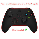 PlayVital Guardian Edition Ergonomic Soft Anti-slip Controller Silicone Case Cover, Rubber Protector Skins with Black Joystick Caps for Xbox Series S and Xbox Series X Controller - HCX