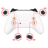 eXtremeRate White HOPE Remappable Remap Kit for Xbox Series X / S Controller, Upgrade Boards & Redesigned Back Shell & Side Rails & Back Buttons for Xbox Core Controller - Controller NOT Included - RX3P3008