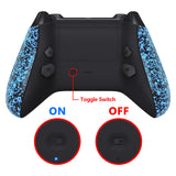 eXtremeRate Textured Blue HOPE Remappable Remap Kit for Xbox Series X / S Controller, Upgrade Boards & Redesigned Back Shell & Side Rails & Back Buttons for Xbox Core Controller - Controller NOT Included - RX3P3044