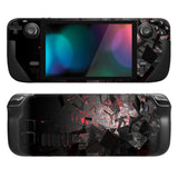 PlayVital Full Set Protective Skin Decal for Steam Deck LCD, Custom Stickers Vinyl Cover for Steam Deck OLED - Fragmented Space - SDTM012