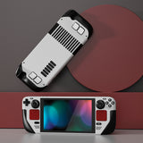 PlayVital Full Set Protective Skin Decal for Steam Deck, Custom Stickers Vinyl Cover for Steam Deck Handheld Gaming PC - Classics NES Style - SDTM061
