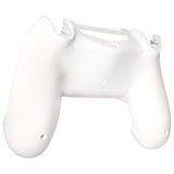 eXtremeRate White Bottom Shell, Back Housing Case Cover, Game Improvement Replacement Parts for PS4 Slim Pro Controller JDM-040, JDM-050 and JDM-055 - SP4BP08
