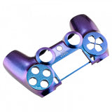 eXtremeRate Purple and Blue Chameleon Front Housing Shell Faceplate for PS4 Slim Pro Controller (CUH-ZCT2 JDM-040 JDM-050 JDM-055) - SP4FP01
