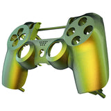 eXtremeRate Green and Gold Chameleon Front Housing Shell Faceplate for PS4 Slim Pro Controller (CUH-ZCT2 JDM-040 JDM-050 JDM-055) - SP4FP02