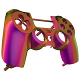 eXtremeRate Purple Yellow Green Chameleon Front Housing Shell Faceplate for PS4 Slim PS4 Pro Controller (CUH-ZCT2 JDM-040 JDM-050 JDM-055) - Controller NOT Included - SP4FP19
