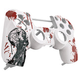 eXtremeRate Zombie Blood Patterned Repair Top Shell for PS4 Pro Slim Controller (CUH-ZCT2 JDM-040 JDM-050 JDM-055) - SP4FT14