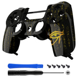 eXtremeRate Eye of Providence Hydro Dipped Front Housing Shell for PS4 Slim Pro Controller JDM-040 JDM-050 JDM-055 - SP4FT21