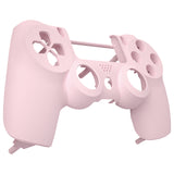 eXtremeRate Cherry Blossoms Pink Faceplate Cover Front Housing Shell Case Replacement Part for PS4 Slim PS4 Pro Controller (CUH-ZCT2 JDM-040 JDM-050 JDM-055) - SP4FX16