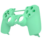 eXtremeRate Mint Green Faceplate Cover Front Housing Shell Case Replacement Part for PS4 Slim PS4 Pro Controller (CUH-ZCT2 JDM-040 JDM-050 JDM-055) - SP4FX18