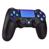 eXtremeRate D-pad R1 L1 R2 L2 Trigger Touchpad Action Home Share Options Buttons, Chameleon Purple Blue Full Set Buttons Repair Kits with Tools for 4 PS4 Slim PS4 Pro CUH-ZCT2 Controller - SP4J0401
