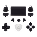 eXtremeRate Replacement D-pad R1 L1 R2 L2 Triggers Touchpad Action Home Share Options Buttons, Black Full Set Buttons Repair Kits with Tool for PS4 Slim PS4 Pro CUH-ZCT2 Controller - SP4J0405