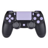 eXtremeRate Replacement D-pad R1 L1 R2 L2 Triggers Touchpad Action Home Share Options Buttons, Light Violet Full Set Buttons Repair Kits with Tool for PS4 Slim PS4 Pro CUH-ZCT2 Controller - SP4J0412