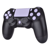 eXtremeRate Replacement D-pad R1 L1 R2 L2 Triggers Touchpad Action Home Share Options Buttons, Light Violet Full Set Buttons Repair Kits with Tool for PS4 Slim PS4 Pro CUH-ZCT2 Controller - SP4J0412