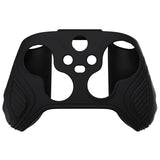 PlayVital Scorpion Edition Anti-Slip Silicone Case Cover for Xbox Series X/S Controller, Soft Rubber Case for Xbox Core Controller with Thumb Grip Caps - Black - SPX3002