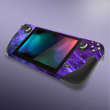 PlayVital Full Set Protective Skin Decal for Steam Deck, Custom Stickers Vinyl Cover for Steam Deck Handheld Gaming PC - Track of Meteor - SDTM021