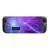 PlayVital Full Set Protective Skin Decal for Steam Deck, Custom Stickers Vinyl Cover for Steam Deck Handheld Gaming PC - Track of Meteor - SDTM021