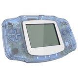 eXtremeRate IPS Ready Upgraded Glacier Blue GBA Replacement Shell Full Housing Cover Buttons & White Screen Lens for Gameboy Advance – Compatible with Both IPS & Standard LCD – Console & IPS Screen NOT Included - TAGM5006
