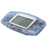 eXtremeRate IPS Ready Upgraded Glacier Blue GBA Replacement Shell Full Housing Cover Buttons & White Screen Lens for Gameboy Advance – Compatible with Both IPS & Standard LCD – Console & IPS Screen NOT Included - TAGM5006