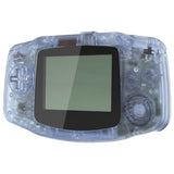 eXtremeRate IPS Ready Upgraded Glacier Blue Replacement Shell Full Housing Cover & Black Screen Lens for Gameboy Advance – Compatible with Both IPS & Standard LCD – Console & IPS Screen NOT Included - TAGM5006B