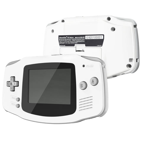 eXtremeRate IPS Ready Upgraded White GBA Replacement Shell Full Housing Cover w/ Buttons for Gameboy Advance – Compatible with Both IPS & Standard LCD – Console & IPS Screen NOT Included - TAGP3008