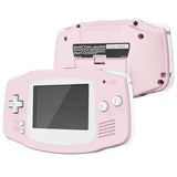 eXtremeRate IPS Ready Upgraded Cherry Blossoms Pink Soft Touch GBA Replacement Shell Full Housing Cover Buttons for Gameboy Advance – Compatible with Both IPS & Standard LCD – Console & IPS Screen NOT Included - TAGP3012