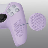 PlayVital Mauve Purple 3D Studded Edition Anti-slip Silicone Cover Skin for  5 Controller, Soft Rubber Case Protector for PS5 Wireless Controller with 6 Black Thumb Grip Caps - TDPF009
