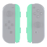 eXtremeRate Mint Green Touch Replacement shell for Nintendo Switch Joycon Strap, Custom Joy-Con Wrist Strap Housing Buttons for Nintendo Switch - 2 Pack - UEP308