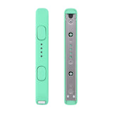 eXtremeRate Mint Green Replacement shell for Nintendo Switch Joycon Strap, Custom Joy-Con Wrist Strap Housing Buttons for Nintendo Switch - 2 Pack - UEP308