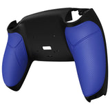 eXtremeRate Blue Performance Rubberized Grip Redesigned Back Shell for PS5 Controller eXtremerate RISE Remap Kit - Controller & RISE Remap Board NOT Included - UPFU6003