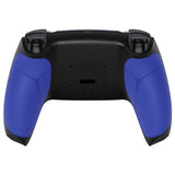 eXtremeRate Blue Performance Rubberized Grip Redesigned Back Shell for PS5 Controller eXtremerate RISE Remap Kit - Controller & RISE Remap Board NOT Included - UPFU6003