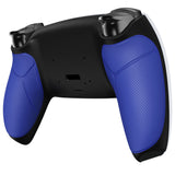 eXtremeRate Blue Performance Rubberized Grip Redesigned Back Shell for PS5 Controller eXtremerate RISE Remap Kit - Controller & RISE Remap Board NOT Included - UPFU6003