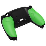 eXtremeRate Green Performance Rubberized Grip Redesigned Back Shell for PS5 Controller eXtremerate RISE Remap Kit - Controller & RISE Remap Board NOT Included - UPFU6004