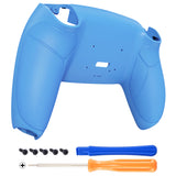 eXtremeRate Starlight Blue Performance Rubberized Grip Redesigned Back Shell for PS5 Controller eXtremerate RISE Remap Kit - Controller & RISE Remap Board NOT Included - UPFU6006