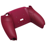 eXtremeRate Cosmic Red Performance Rubberized Grip Redesigned Back Shell for PS5 Controller eXtremerate RISE Remap Kit - Controller & RISE Remap Board NOT Included - UPFU6008