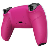 eXtremeRate Nova Pink Performance Rubberized Grip Redesigned Back Shell for PS5 Controller eXtremerate RISE Remap Kit - Controller & RISE Remap Board NOT Included - UPFU6009