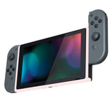 eXtremeRate Cherry Blossoms Pink DIY Housing Shell for Nintendo Switch Console, Replacement Faceplate Front Frame for Nintendo Switch Console w/ Volume Up Down Power Buttons - Console NOT Included - VEP306