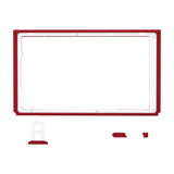 eXtremeRate Passion Red DIY Housing Shell for NS Switch Console, Replacement Faceplate Front Frame for NS Switch Console with Volume Up Down Power Buttons - Console NOT Included - VEP332