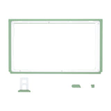 eXtremeRate Matcha Green DIY Housing Shell for NS Switch Console, Replacement Faceplate Front Frame for NS Switch Console with Volume Up Down Power Buttons - Console NOT Included - VEP339
