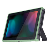 eXtremeRate Matcha Green DIY Housing Shell for NS Switch Console, Replacement Faceplate Front Frame for NS Switch Console with Volume Up Down Power Buttons - Console NOT Included - VEP339