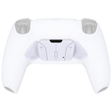eXtremeRate Solid White Replacement Redesigned K1 K2 K3 K4 Back Buttons Housing Shell for PS5 Controller RISE4 Remap Kit - Controller & RISE4 Remap Board NOT Included - VPFM5002