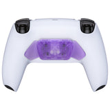 eXtremeRate Clear Atomic Purple Replacement Redesigned K1 K2 K3 K4 Back Buttons Housing Shell for PS5 Controller eXtremeRate RISE4 Remap Kit - Controller & RISE4 Remap Board NOT Included - VPFM5004