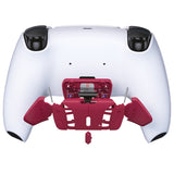 eXtremeRate Cosmic Red Replacement Redesigned K1 K2 K3 K4 Back Buttons Housing Shell for PS5 Controller RISE4 Remap Kit - Controller & RISE4 Remap Board NOT Included - VPFM5007