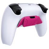 eXtremeRate Nova Pink Replacement Redesigned K1 K2 K3 K4 Back Buttons Housing Shell for PS5 Controller RISE4 Remap Kit - Controller & RISE4 Remap Board NOT Included - VPFM5008