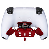 eXtremeRate Turn RISE to RISE4 Kit – Redesigned Scarlet Red K1 K2 K3 K4 Back Buttons Housing & Remap PCB Board for PS5 Controller eXtremeRate RISE & RISE4 Remap kit - Controller & Other RISE Accessories NOT Included - VPFP3002P