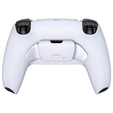 eXtremeRate Solid White Replacement Redesigned K1 K2 Back Button Housing Shell for PS5 Controller eXtremerate RISE Remap Kit - Controller & RISE Remap Board NOT Included - WPFM5003