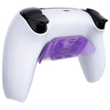 eXtremeRate Clear Atomic Purple Replacement Redesigned K1 K2 Back Button Housing Shell for PS5 Controller eXtremerate RISE Remap Kit - Controller & RISE Remap Board NOT Included - WPFM5005